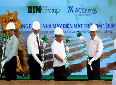 BIM集团与AC协作扩建越南太阳能发电厂