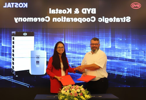 比亚迪与德国科士达宣布储能合作伙伴关系